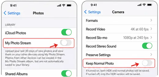 Stop Saving Both HDR and Normal Photos