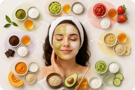 7 Easy DIY Face Masks With Only 3 Ingredients Each