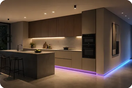 Architectural Lighting in the Living Area