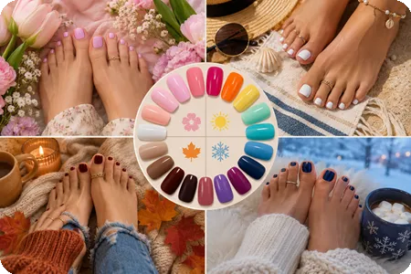 Top Trending Pedicure Colors: Best Shades for Every Season