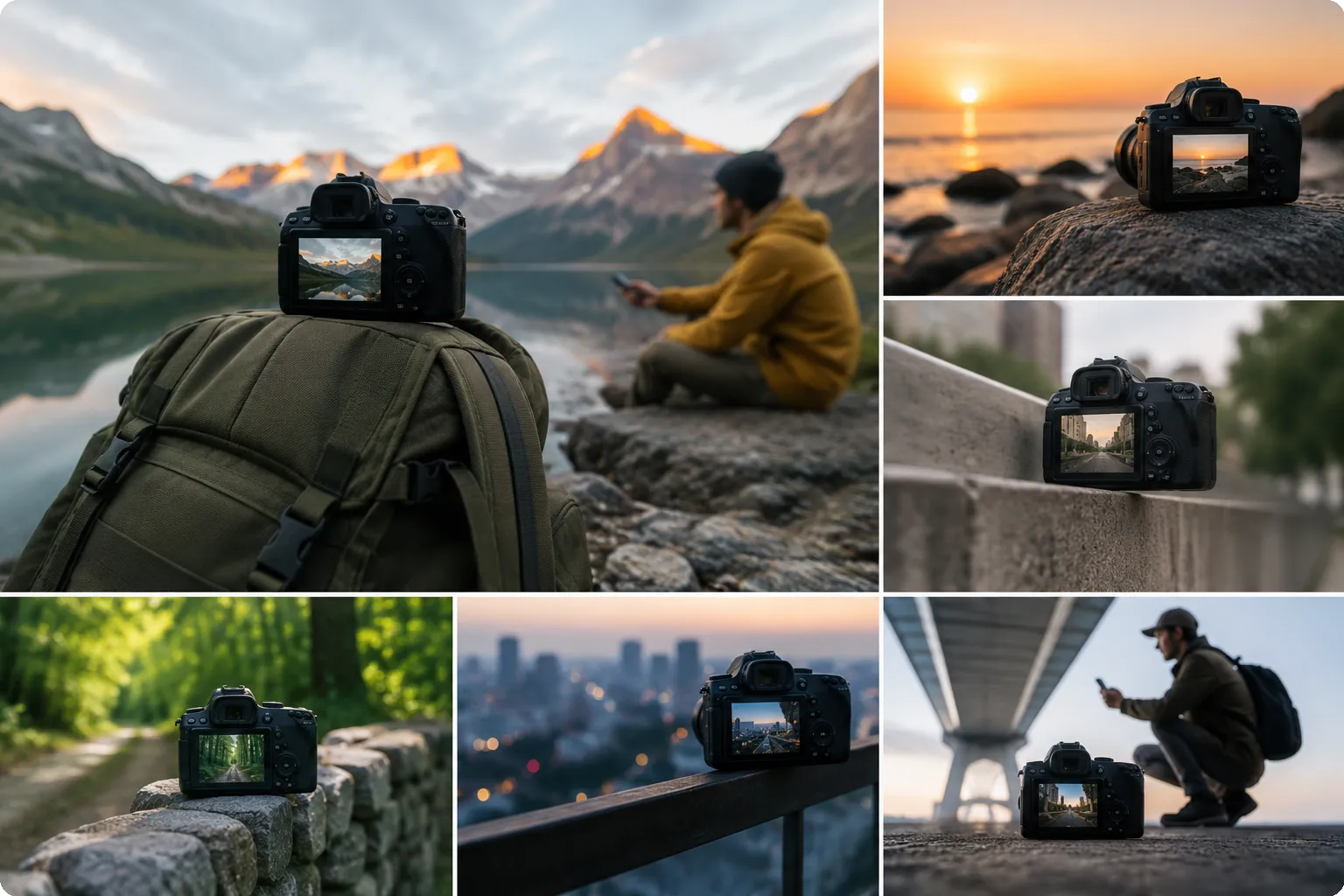 Balance Your Camera on Whatever's Nearby