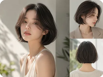 Center-Parted Airy Bob