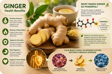 Ginger Health Benefits What Science Actually Says