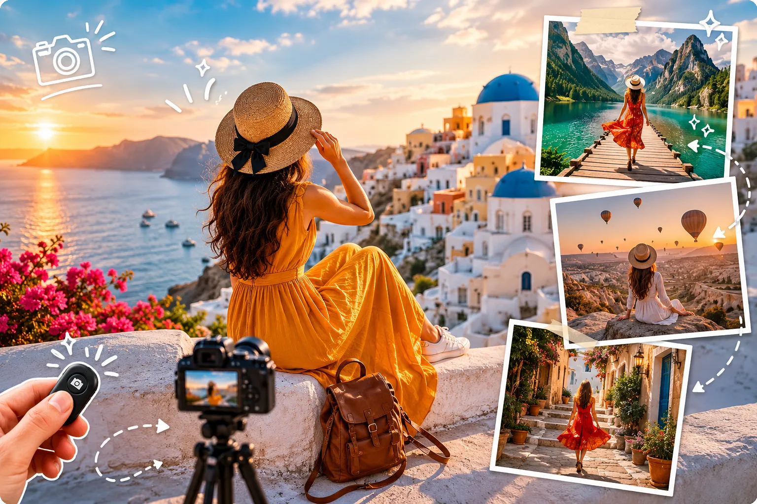 How to Take Amazing Travel Photos of Yourself
