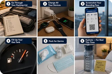 Night Before Flight Checklist