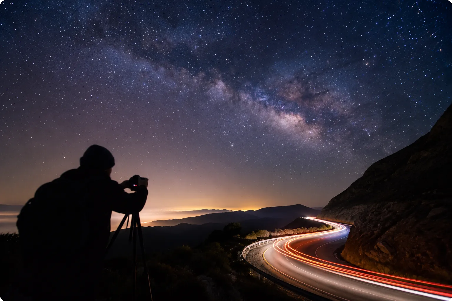 Shoot Long Exposure at Night
