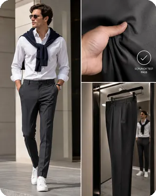 Technical Fabric Trousers