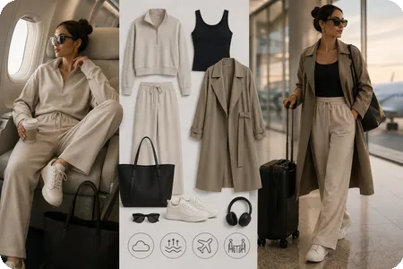 What to Wear on a Long Flight